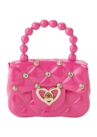 Girls Quilted Small Handbag