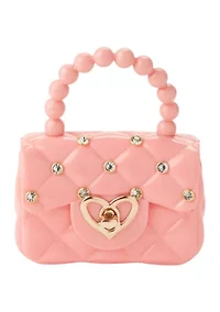 Girls Small Quilted Handbag