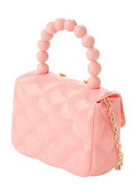 Girls Small Quilted Handbag