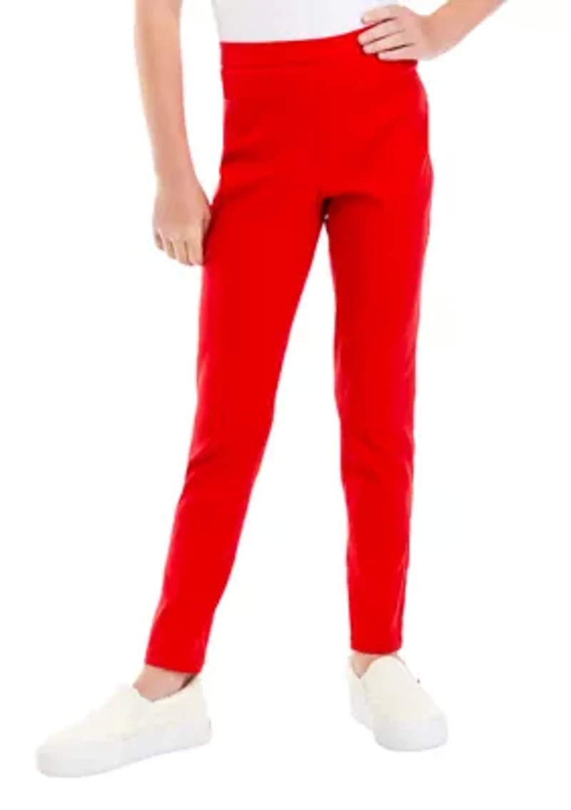 Girls 4-6x Stretch Woven Pants