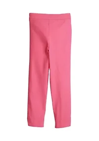 Girls 4-6x Side Slit Pull On Pants