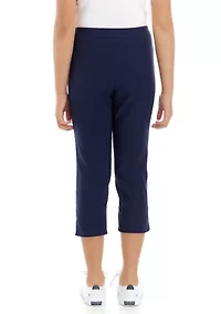 Girls 7-16 Pull On Woven Pants