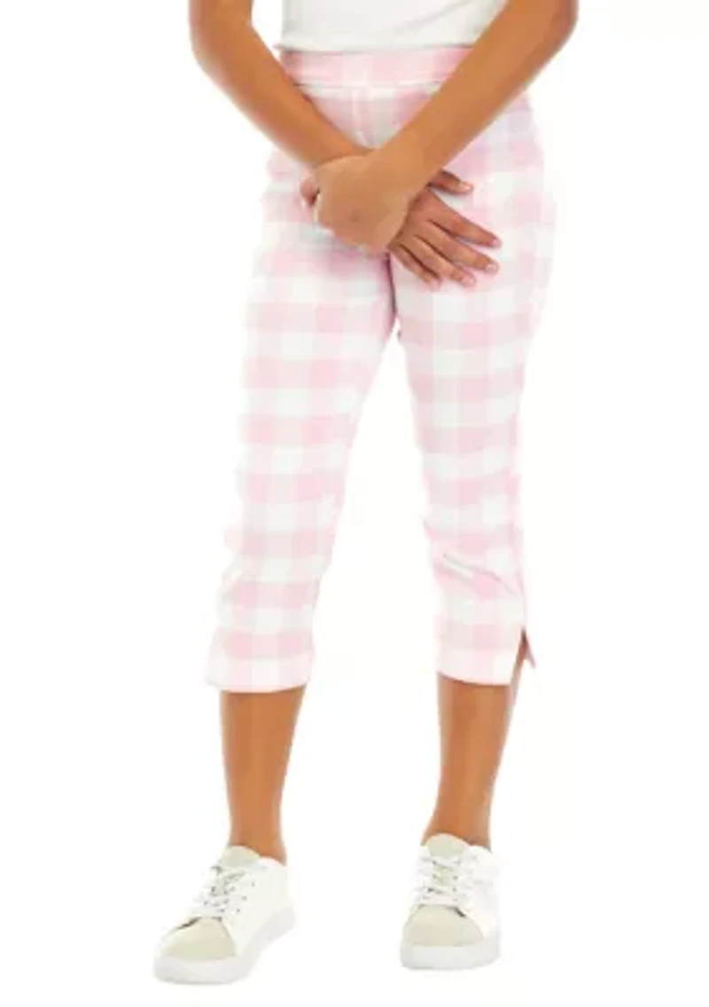 Girls 7-16 Pull On Woven Pants