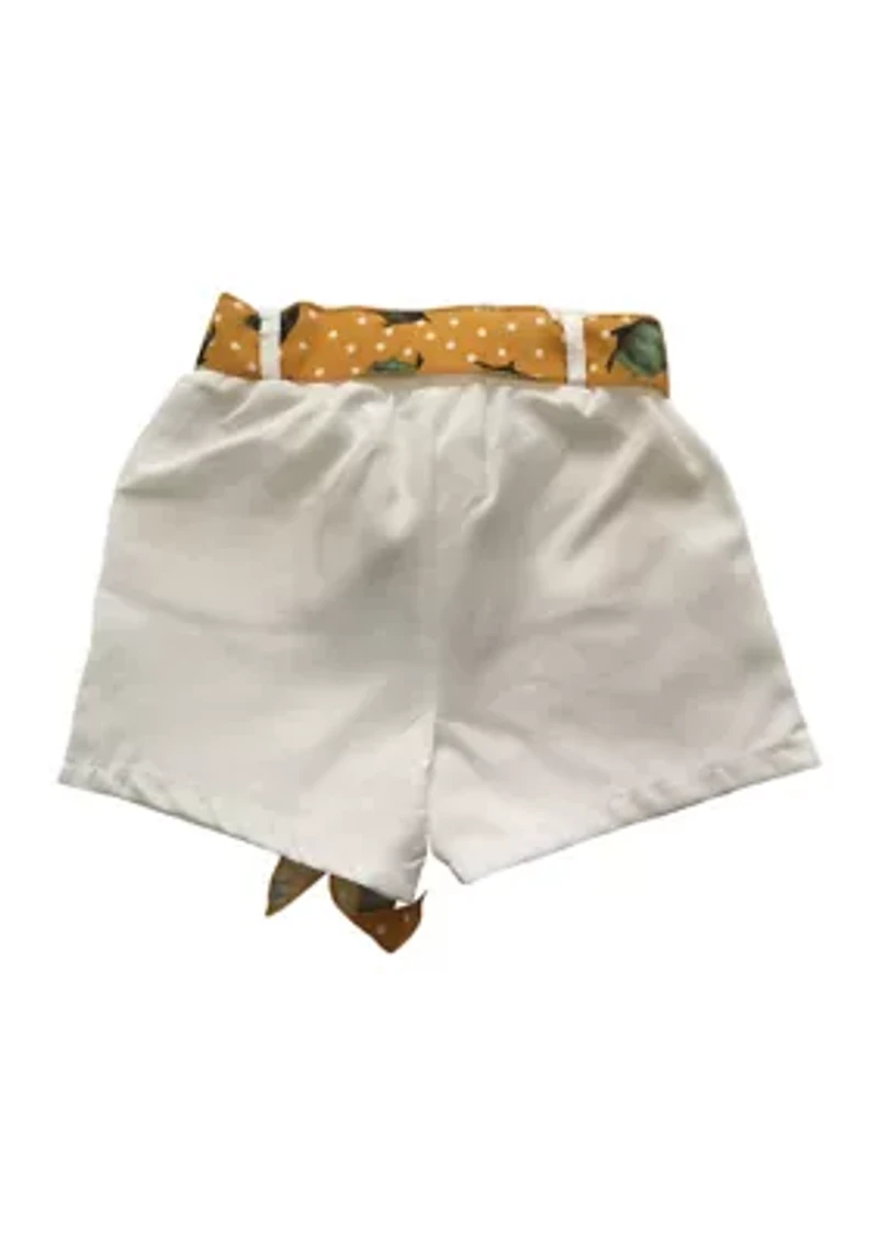 Girls 2-6x Two Pocket Shorts