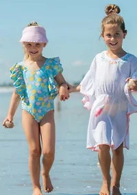 Lemon Drops Wide Frill Swimsuit
