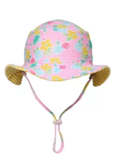 Snapper Rock Buttercup Bloom Reversible Bucket Hat