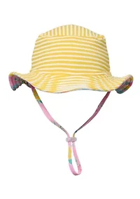 Snapper Rock Buttercup Bloom Reversible Bucket Hat