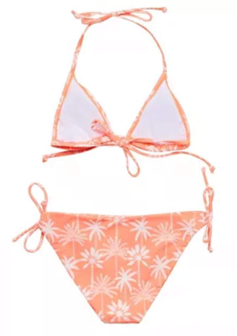 Snapper Rock Cali Palms Teen Recycled Triangle Bikini