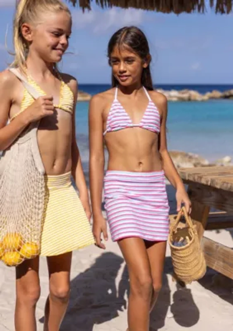 Snapper Rock Sorbet Stripe Teen Mini Skirt