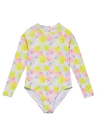 Snapper Rock Aloha Vacay Recycled LS Surf Suit