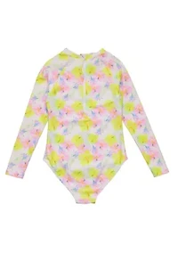 Snapper Rock Aloha Vacay Recycled LS Surf Suit