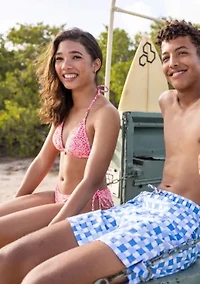 Snapper Rock Ditsy Bloom Teen Triangle Bikini