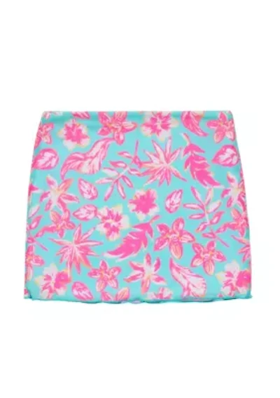 Snapper Rock Tropical Glow Teen Mini Skirt