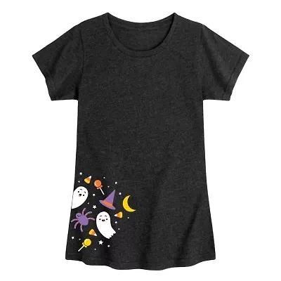 Girls 4-6X Halloween Items  Graphic T-Shirt