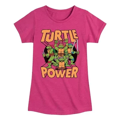 Turtle Power Graphic T-Shirt