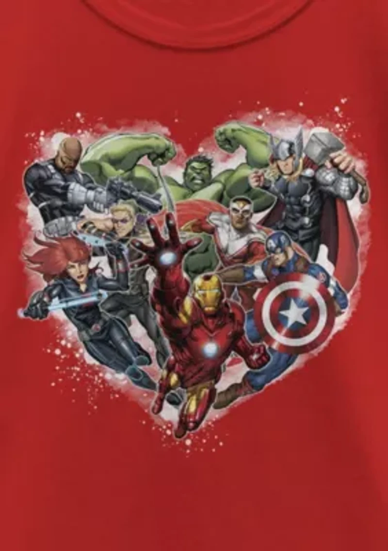 Avenger Heart Graphic T-Shirt