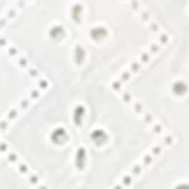 Girls 7-16 Honeycombe Eyelet Top