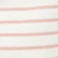 Girls 7-16 Striped Long Sleeve Puff Shoulder T-Shirt