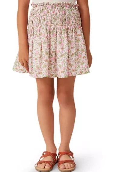 Girls 7-16 Ditsy Floral Printed Skirt