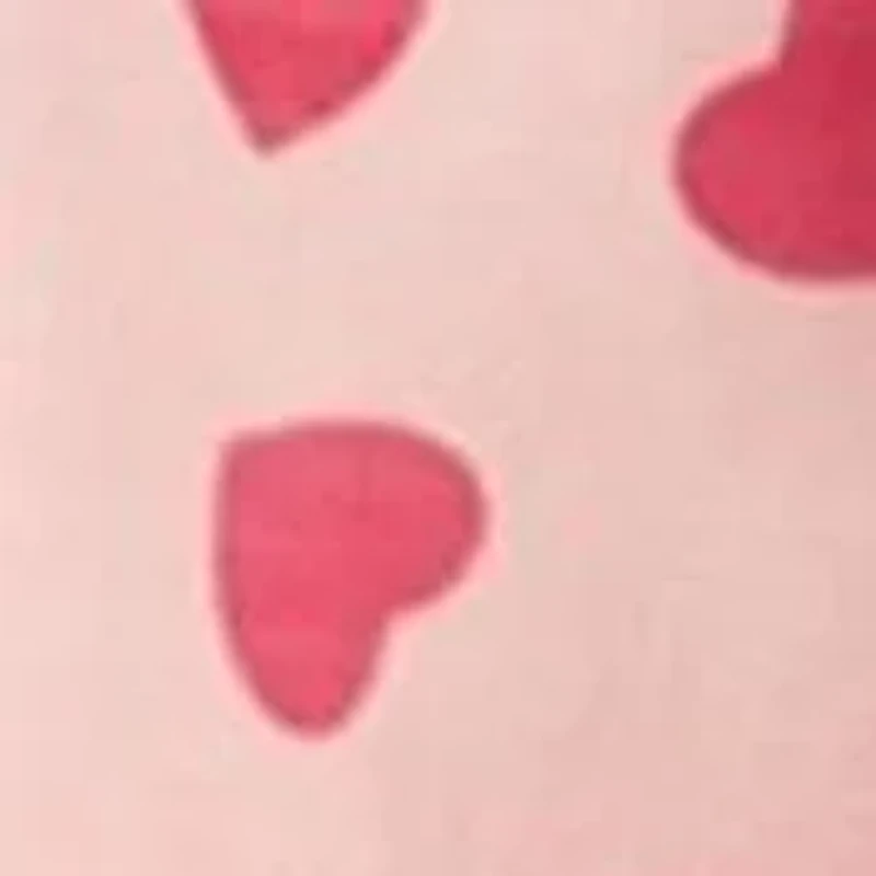 Girls 7-16 Heart Printed Ruffle Dress