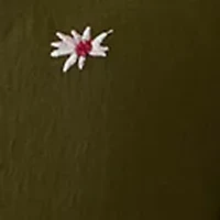 Girls 7-16 Embroidered Ditsy Floral Dress