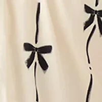 Girls 7-16 All Over Bow Print Belted Dress