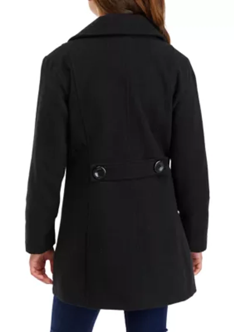 Girls 7-16 Peacoat