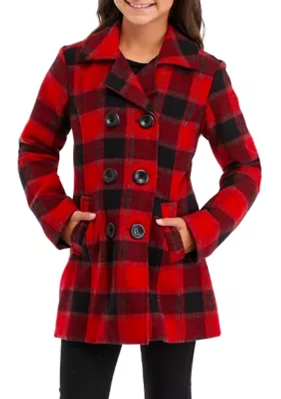 Girls 7-16 Peacoat