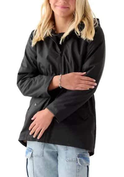 Girls 7-16 Anorak Raincoat