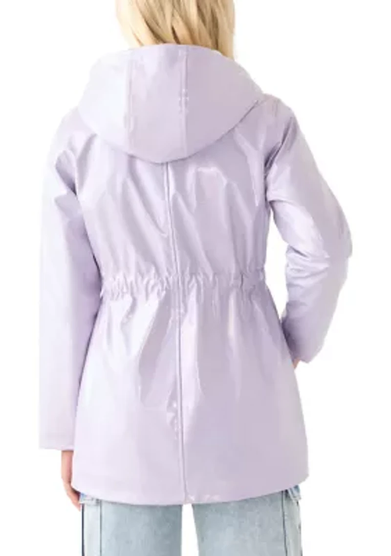 Girls 7-16 Anorak Raincoat