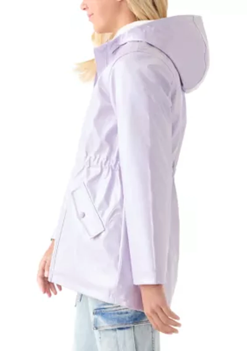 Girls 7-16 Anorak Raincoat