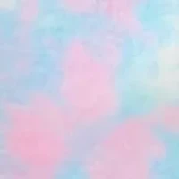 Girls 7-16 Tie Dye Smile Printed Plush Shorts