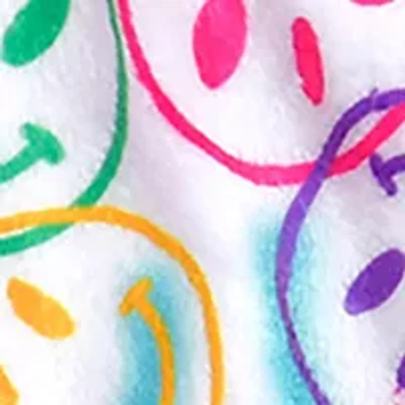 Girls 7-16 Smiles Everywhere Plush Shorts