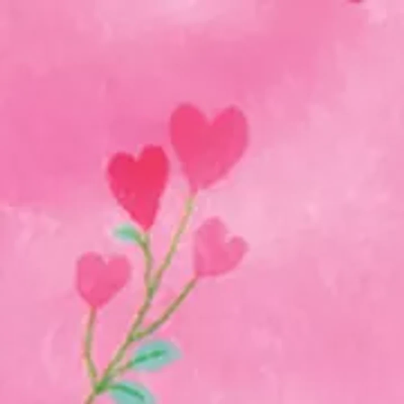 Girls 7-16 Flower Heart Printed Plush Shorts