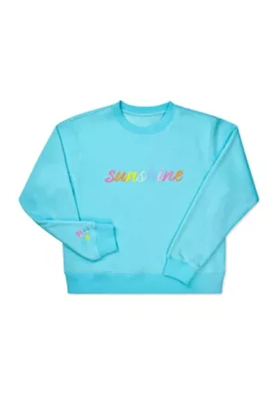 Girls 7-16 Sunshine Sweatshirt