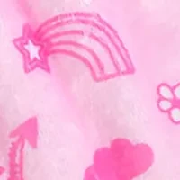 Girls 7-16 Fairytale Printed Plush Shorts