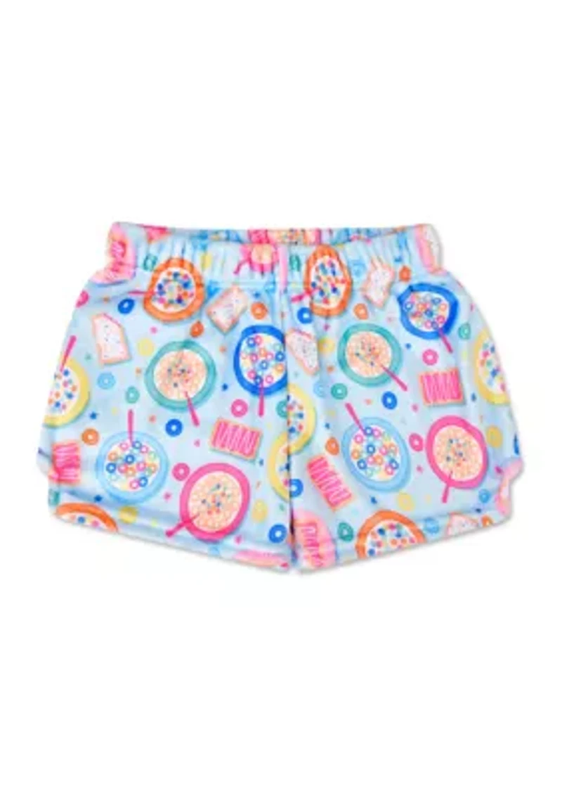 Girls 7-16 Printed Shorts