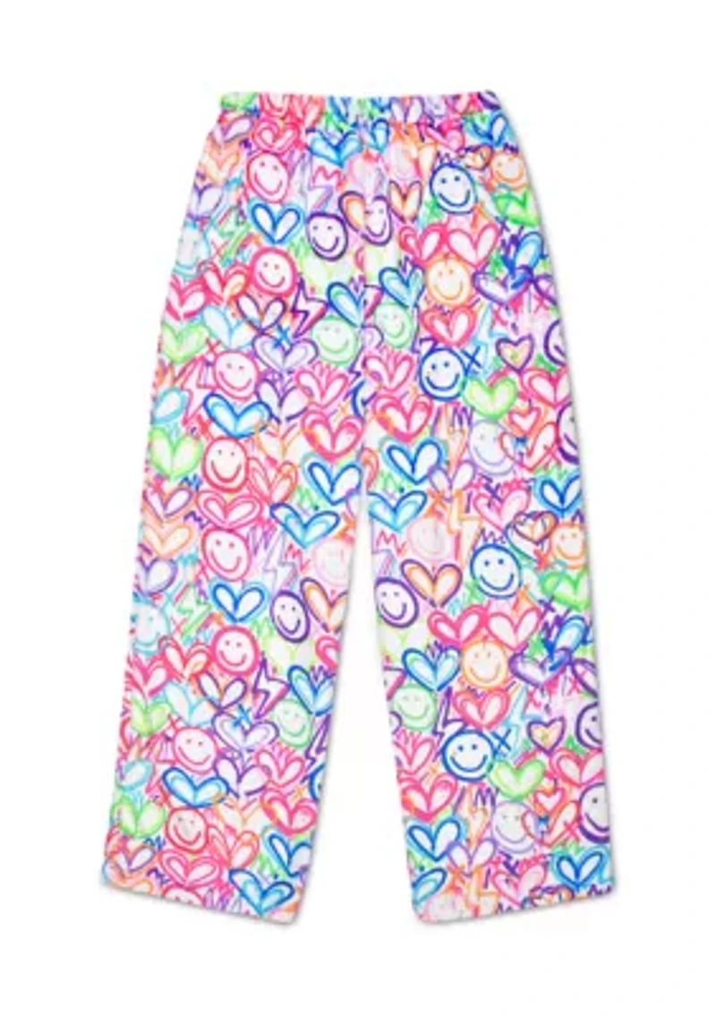Girls 7-16 Corey Paige Lightning Love Plush Pants