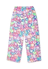 Girls 7-16 Corey Paige Lightning Love Plush Pants