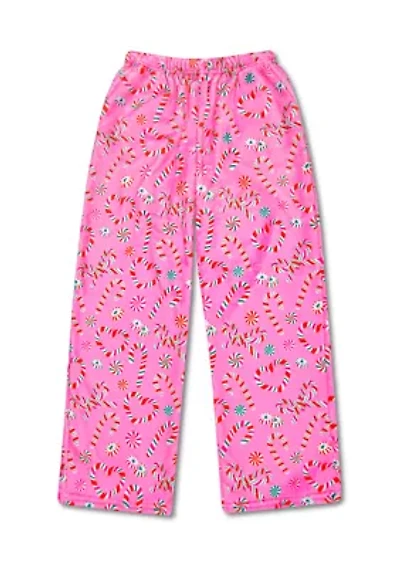 Girls 7-16 Merry Mints Plush Pants