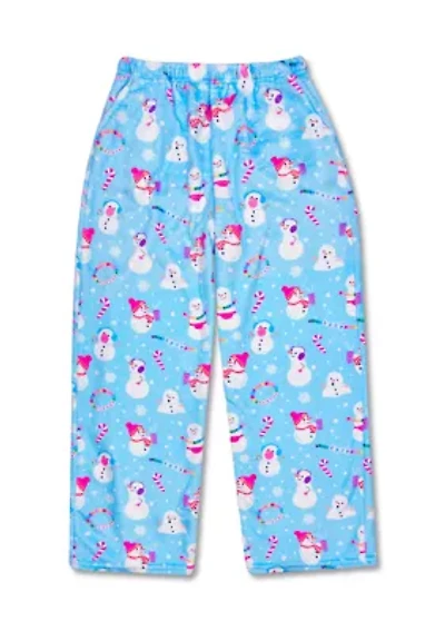 Girls 7-16 Snow Day Plush Pants