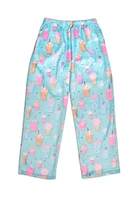 Girls 7-16 Milkshake Plush Pajama Pants
