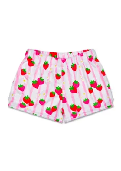 Girls 7-16 Plush Sleep Shorts