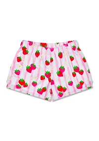 Girls 7-16 Plush Sleep Shorts