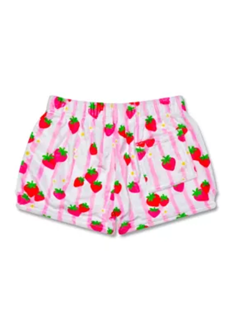 Girls 7-16 Plush Sleep Shorts