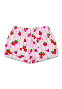 Girls 7-16 Plush Sleep Shorts