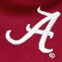 NCAA King Two-Tone Grosgrain Bow with Embroidered Collegiate Logo