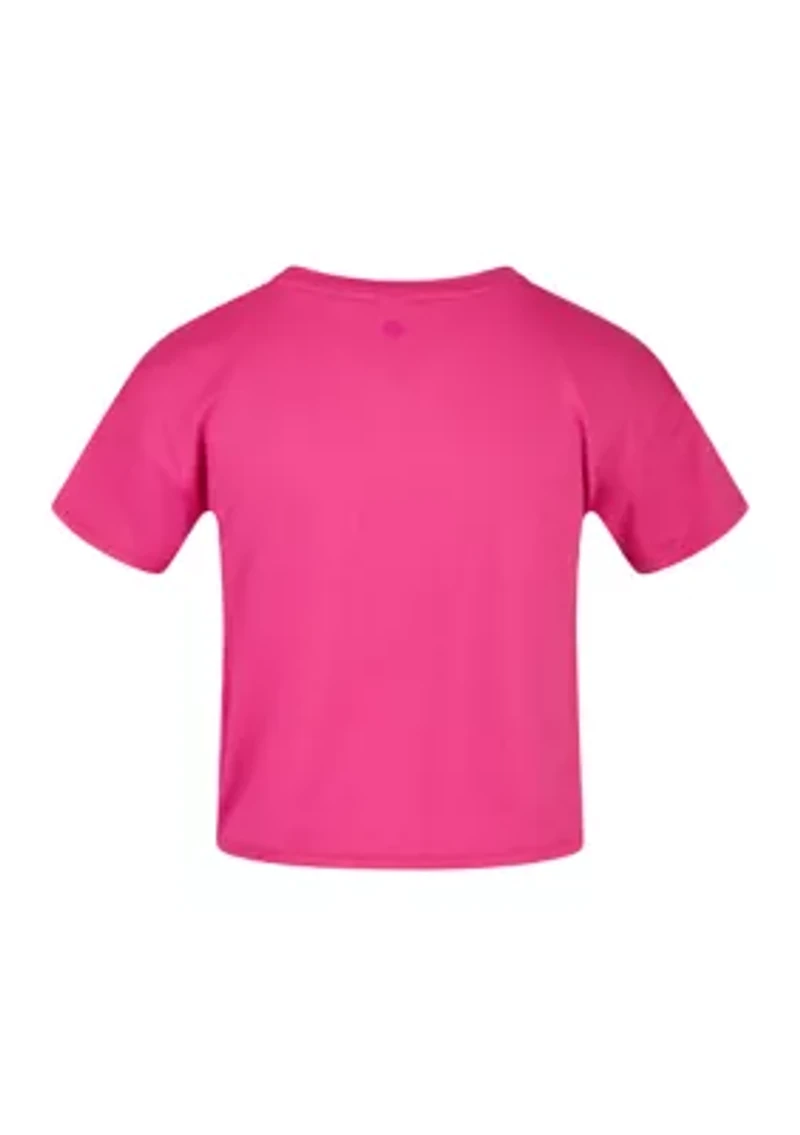 Girls 7-16 Knot Front Super Soft T-Shirt