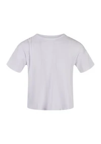 Girls 7-16 Boxy Cropped Knot Front Solid T-Shirt - 2 Pack