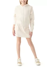 Girls 7-16 Hoodie and Cargo Skort Set